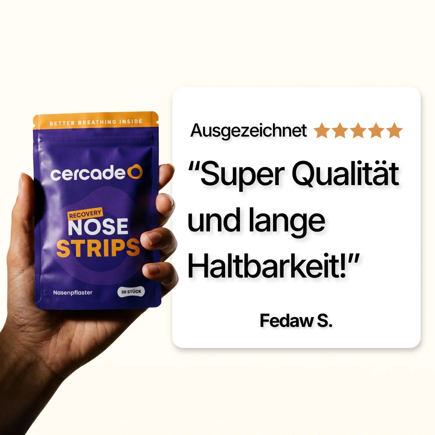 Recovery Nose Strips