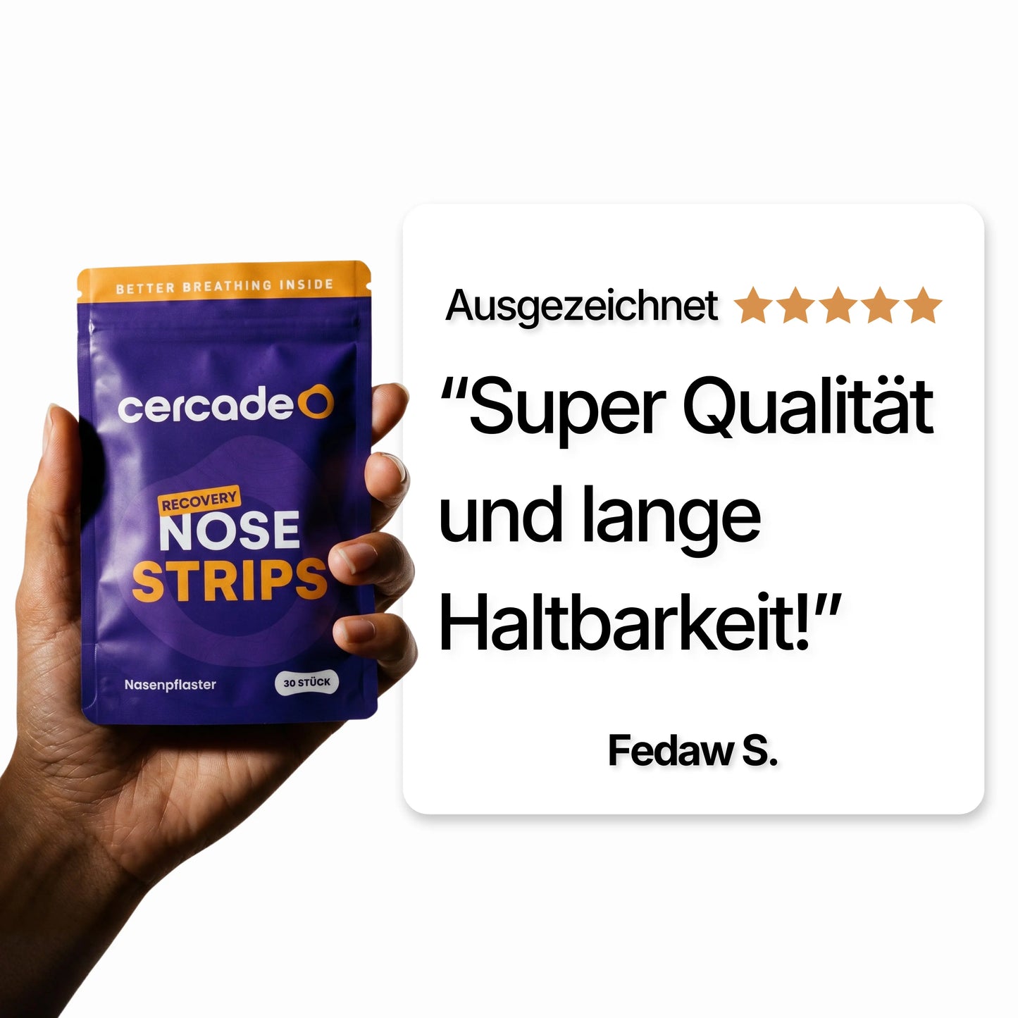 Recovery Nose Strips