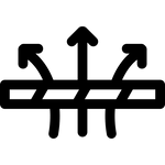 Atmungsaktive Oberfläche