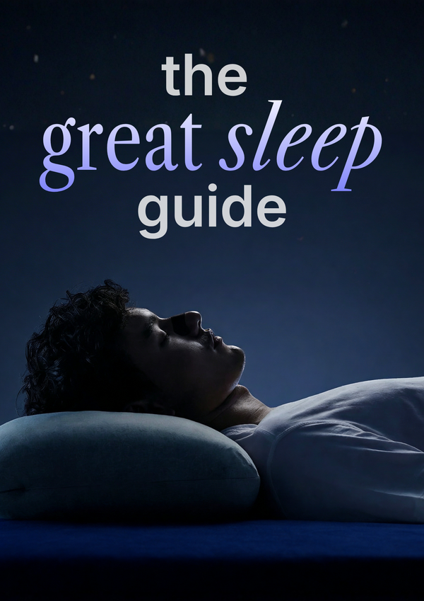 <p>the great sleep guide</p>